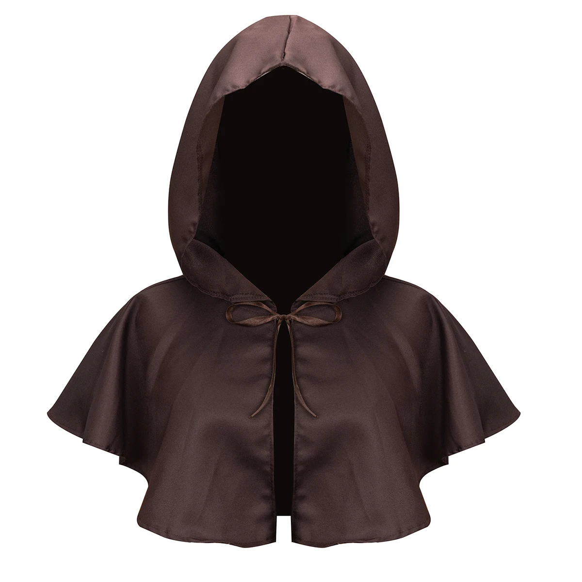 New foreign trade Halloween COS costume wizard cloak medieval hooded cloak adult spot