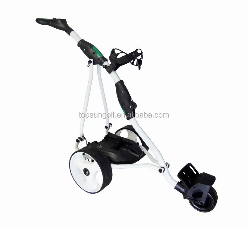 2024 Golf Trolley Flat-fold golf trolley 3 Wheel golf trolley for sale