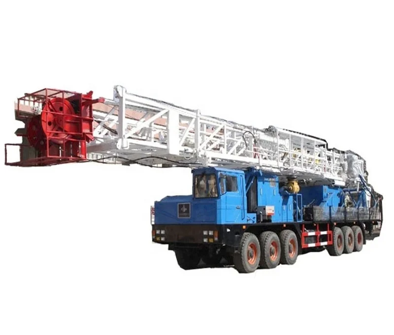  XJ650 650hp 120 тонн грузовик workover rig для нефтяных