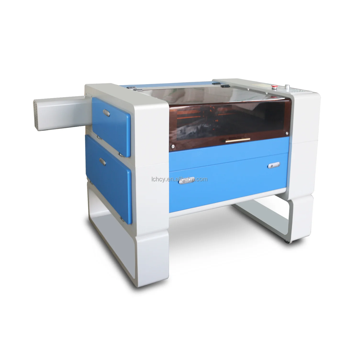 Manufacturer Supply co2 laser cutting machine 4060 ruida 60w lazer laser 4060 ccd laser cutting machine 4060