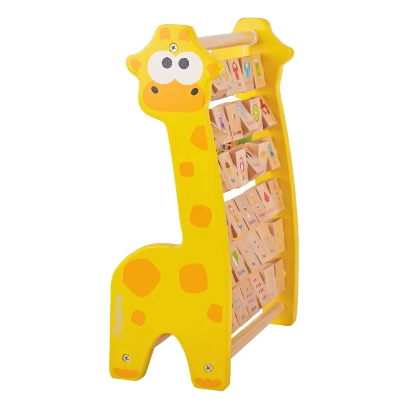 Tong-He Top Brand New design Wooden Eco-friendly Educational Montessori Material Rainbow Math Toy Large Beads Abacus