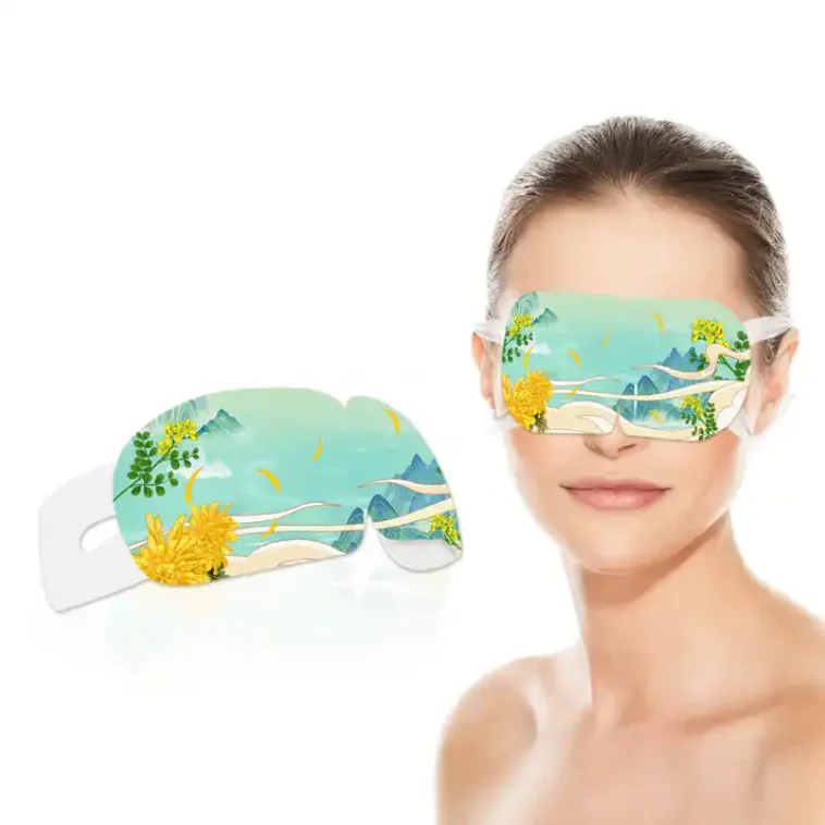 OEM 10 Packs Steam Eye Mask for Dry Eyes Hot Auto Heated Eye Masks Soothing Headaches