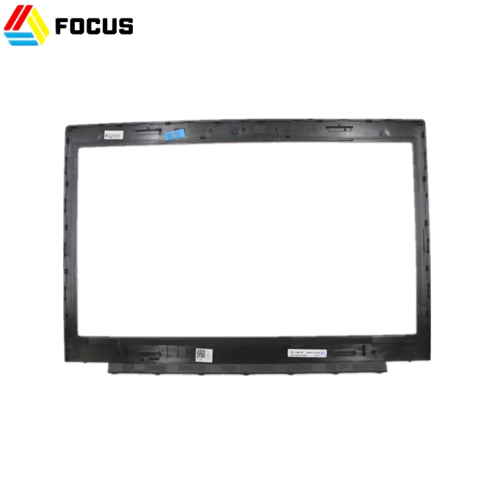 Genuine New Laptop LCD Front Bezel frame w/o camera WQHD LCD Panel Black for Lenovo Thinkpad T470p 01HY294