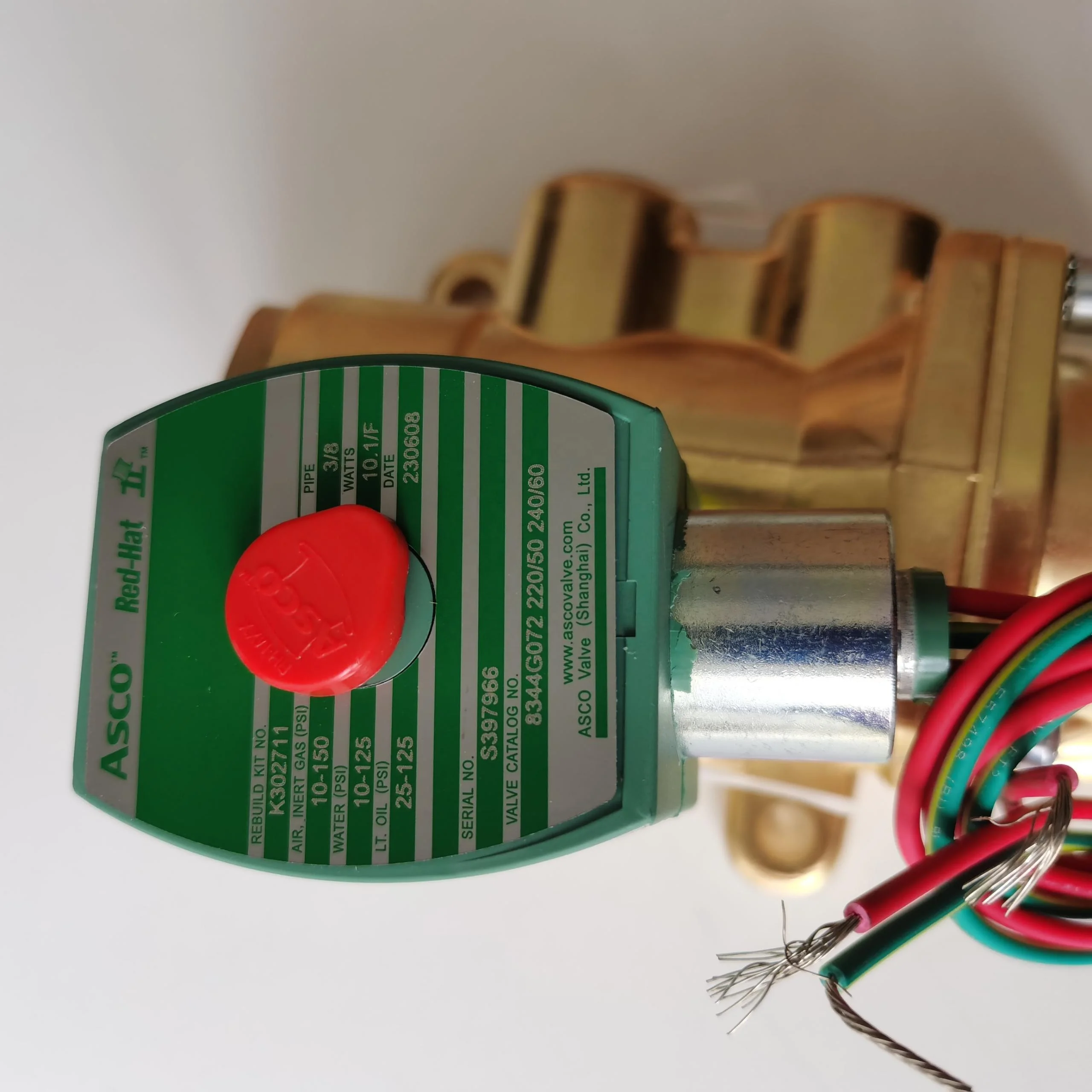 8344G072 Asco 344 series 4-Way Poppet Solenoid Valve Emerson Asco 8344G070 8344G074 8344G080 8344G044 8344G056 Solenoid Valves