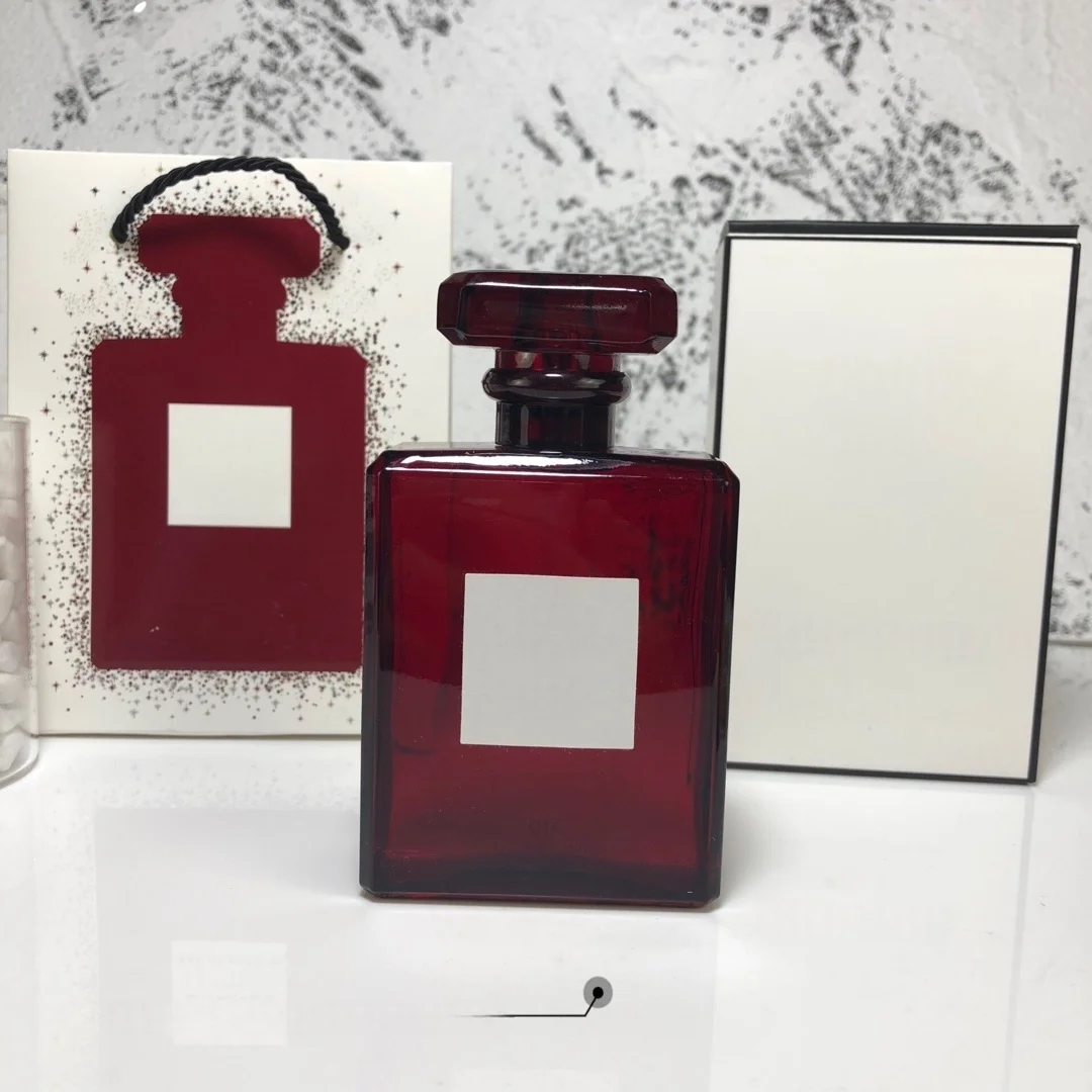 High-quality 5th red 100ml perfume original brand ladies and ladies perfume lasting fragrance female original perfume.