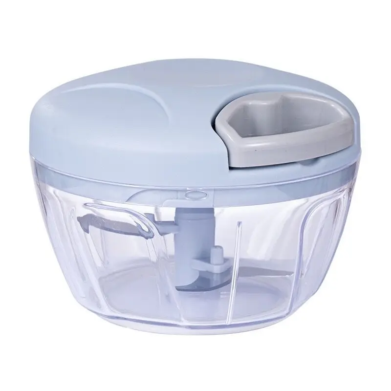 Multifunction stainless steel Home kitchen low price mini Hand Pull String manual chopper garlic onion vegetable food cutter