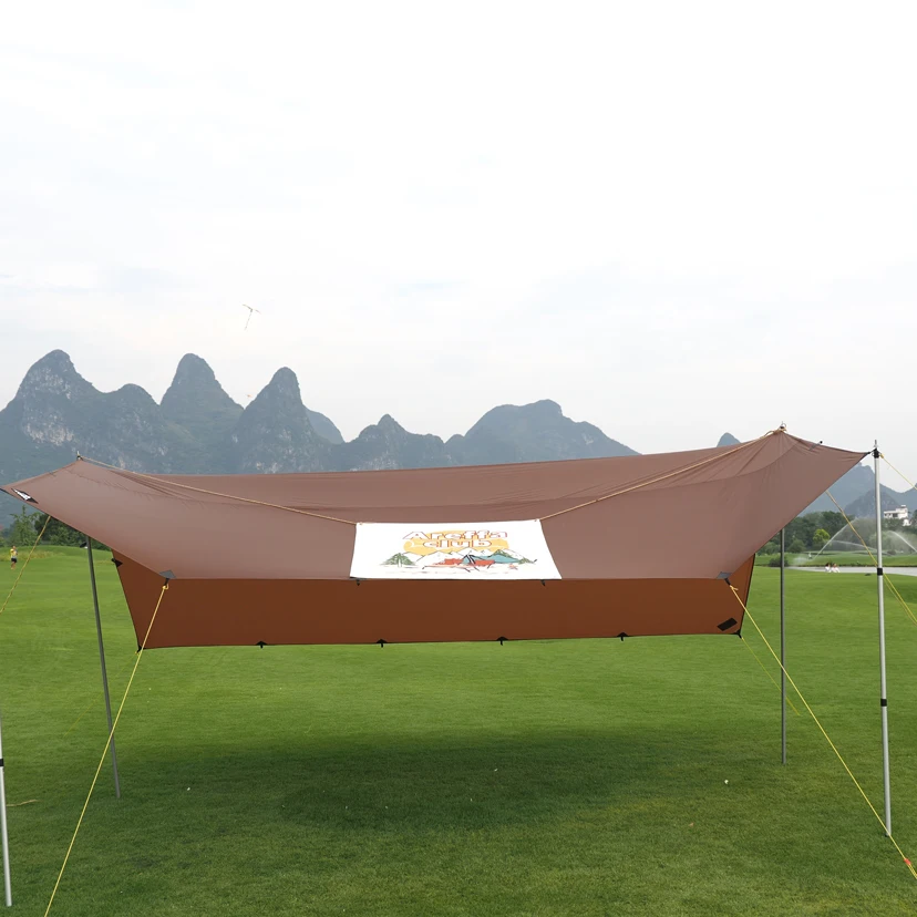 AREFFA Hot Sale Beach Picnic Pergola Awning Fabric Tc  Canopy Tarp Tent Waterproof glamping Shelter