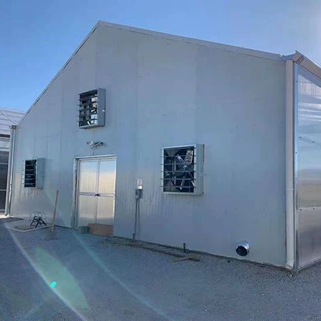 Single-span automatic Blackout policarbonate sheets greenhouse