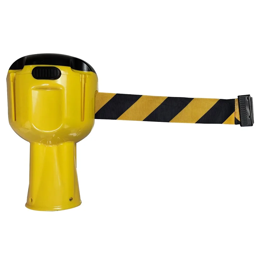 belt length 9 meters road safety crowd control retractable construction barrier