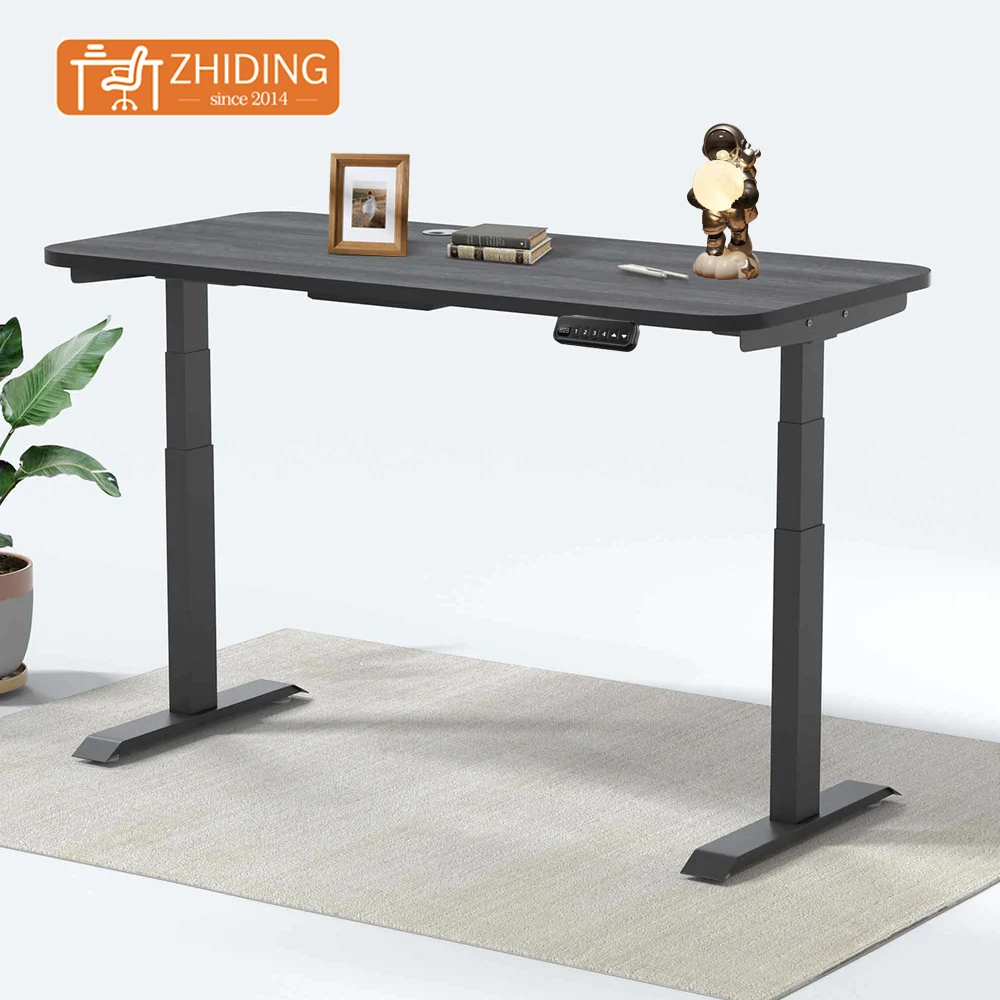 Workstation Electric Stand Up Desk Frame Dual Motor Ergonomic Standing Height Adjustable Base with Memory Controller