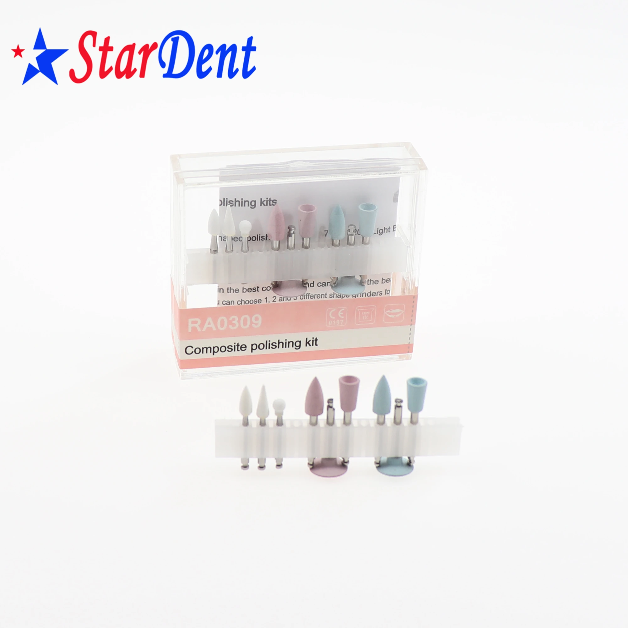 Набор для полировки зубов RA0309 комплект из высококачественного резинового композитного материала