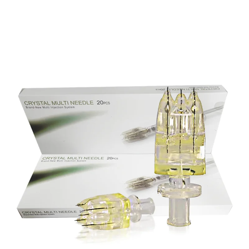 Korea hottest selling crystal multi needle 5 pins For Face Mesotherapy Injections To Anti Wrinkles