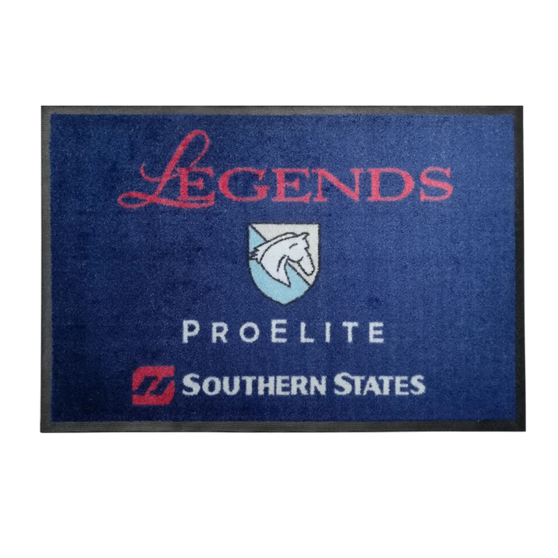 Custom Printed Welcome Carpet Logo Doormat Outdoor Floor Mat