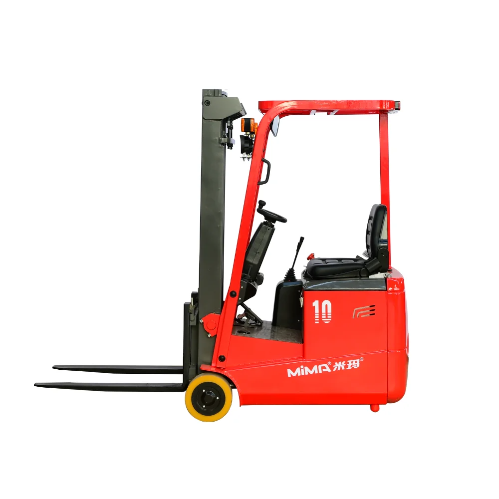 MIMA Mini Forklift 3 Wheels Electric Forklift with maximum lift height 4500mm