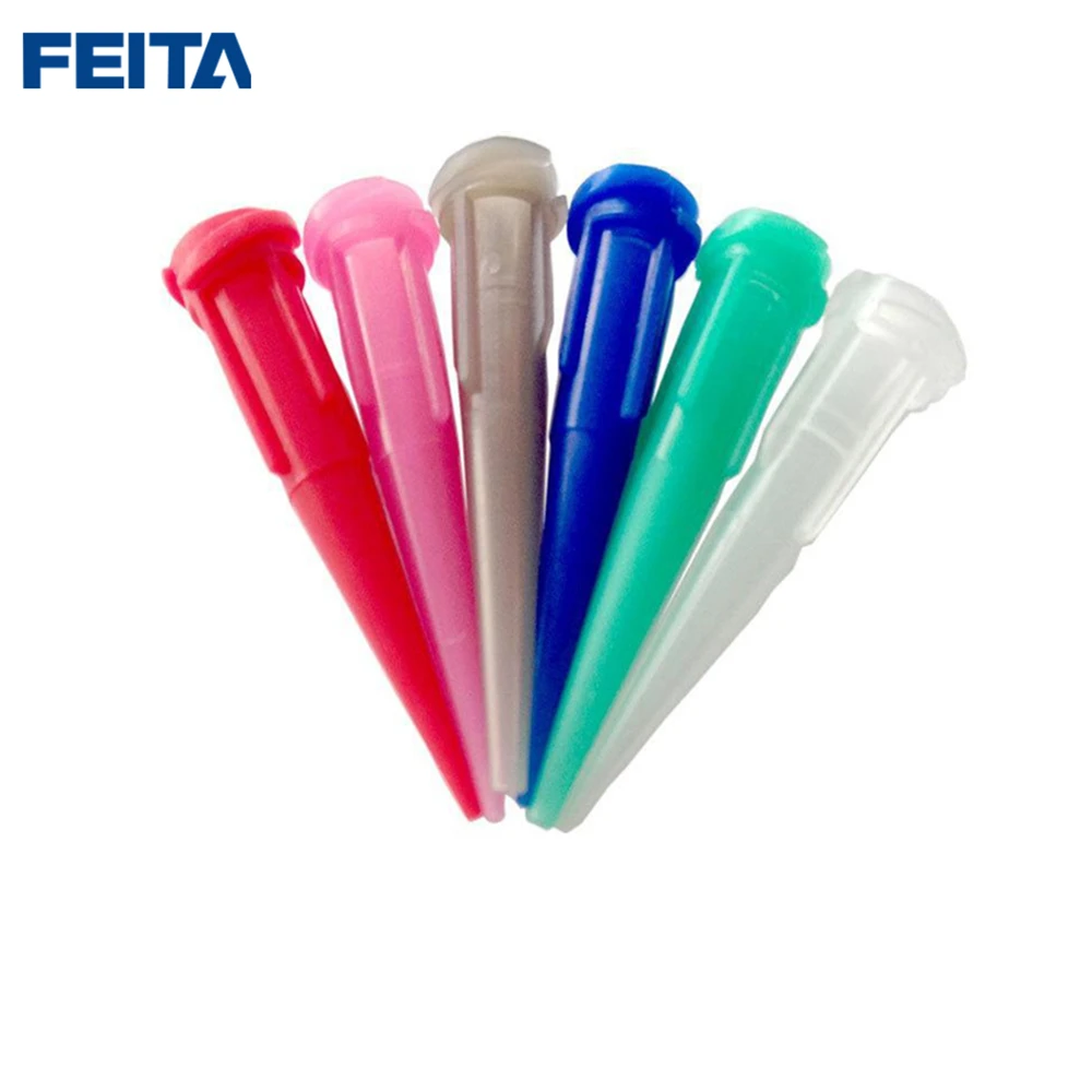 TT Glue Dispensing Needle/Wholesale 14-27G Liquid Dispenser Needles Plastic Tapered Tips