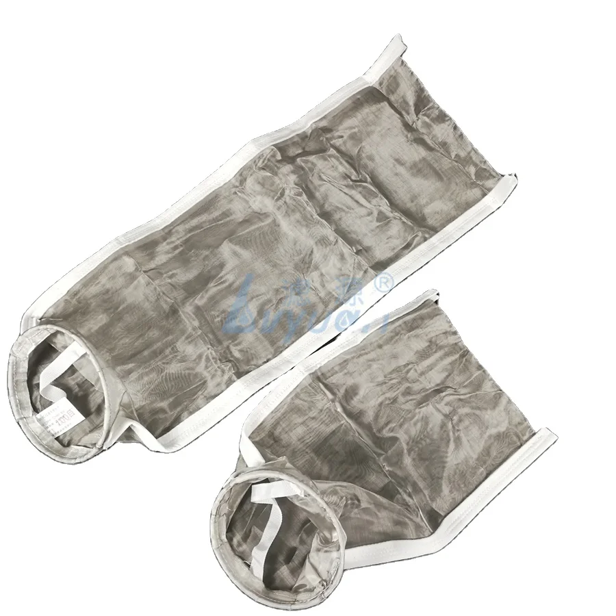 Guangzhou Factory 25 50 75 100 150 200 300 400 um Stainless steel 5 micron wire mesh filter bag