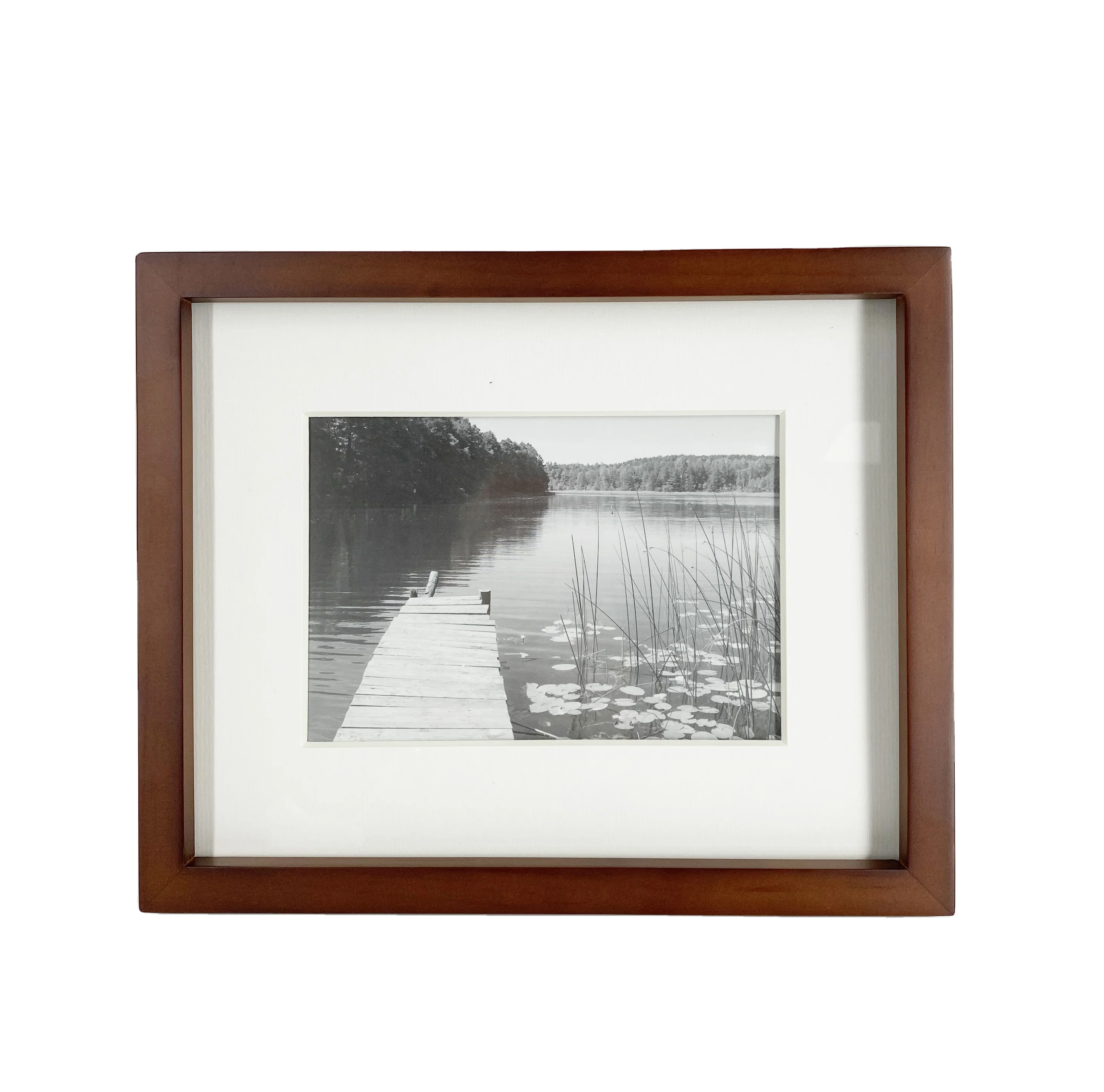 best selling mid tone 8x10 gallery picture frame brown
