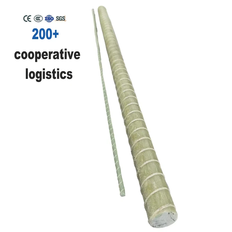 High temperature resistance frp rebar plastic rods frp rebar production line fiberglass rod gfrp bars Fiberglass Rebar