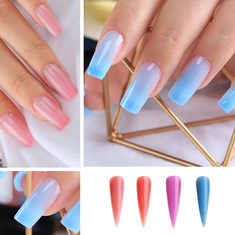 Hight Quality Factory Wholesale Newest Popular Thermal Temperature Changing Color UV Gel Polish