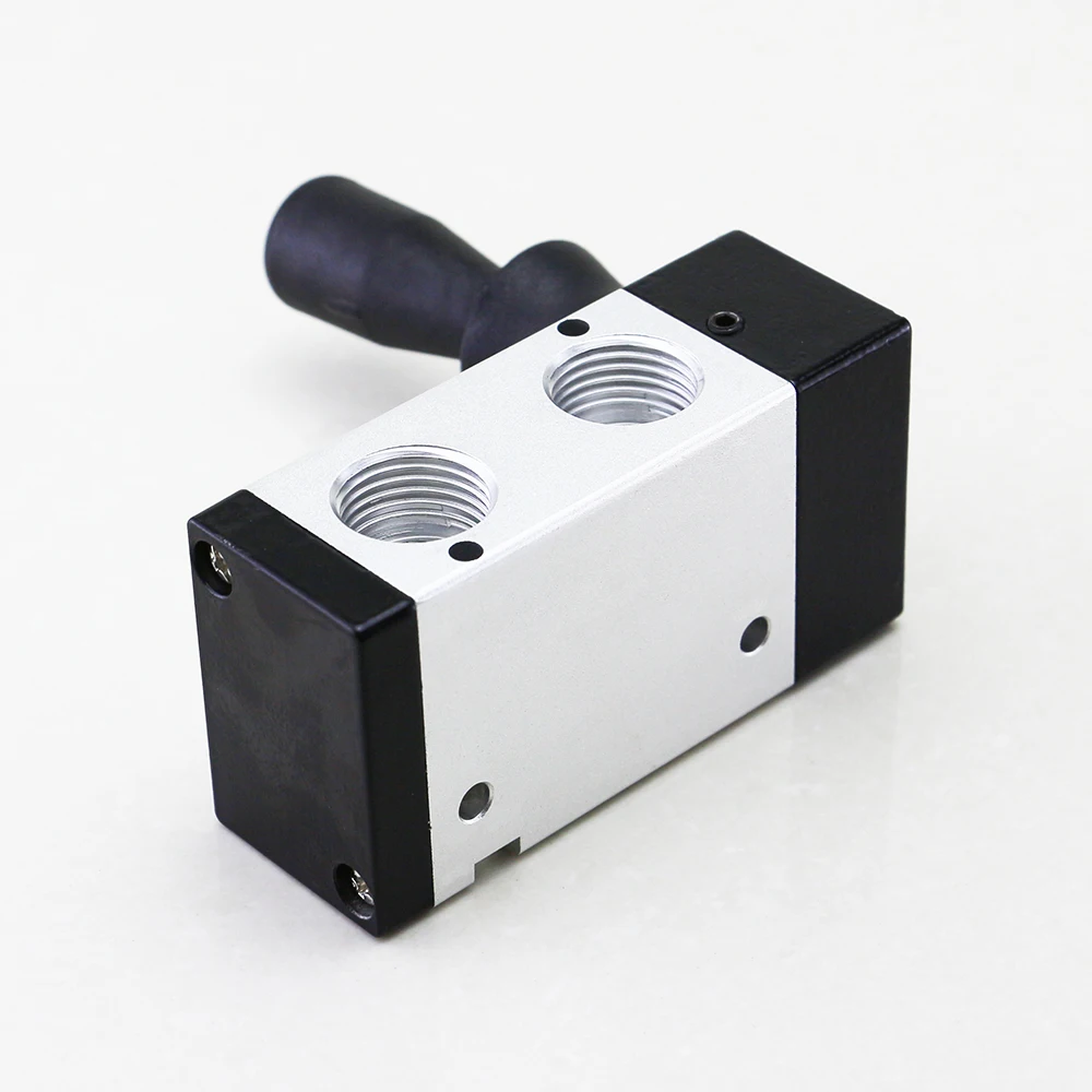 3H410-15 Pneumatic Slider Hand valve 3/2 Position Hand Operated Pneumatic Control Valve Pneumatic Hand Sliding Valve