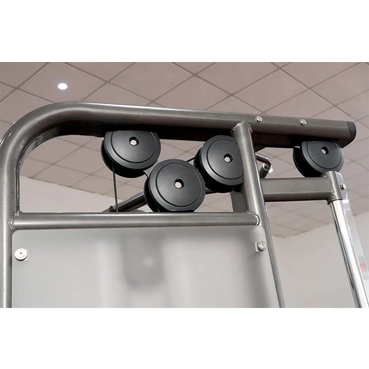 Commercial indoor new design dual adjustable pulley system functional trainer gym fitness machine