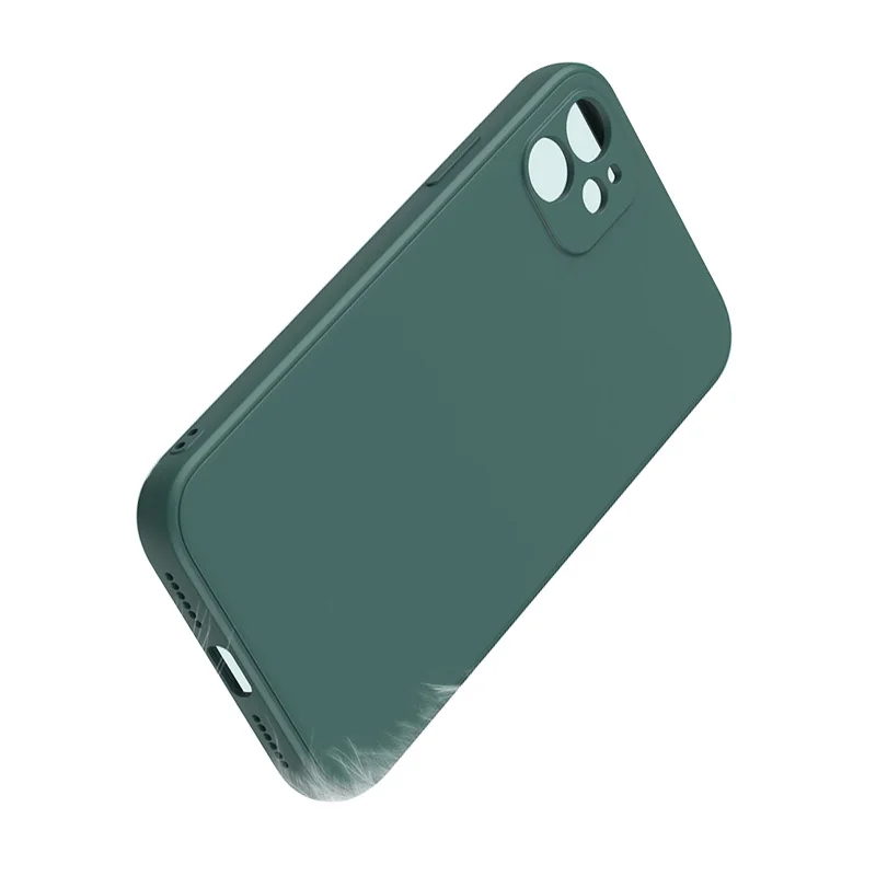 Оригинальный заводской мягкий чехол из жидкого силикона для iPhone 13 Pro Max телефона с индивидуальным логотипом мобильного 12