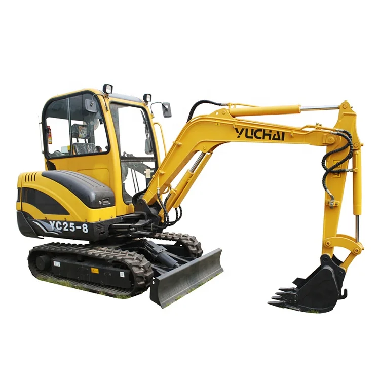 YC15-8 1625KG 1725KG 0.04CBM YUCHAI Mini Excavator Prices