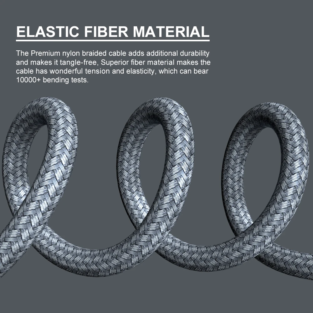 OME Fast Charging Cable Factory Wholesale 100W Type C To Type C Nylon Braided USB Cable