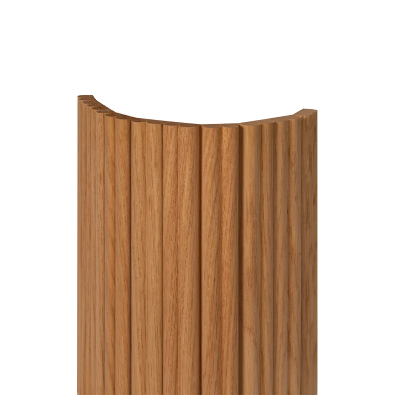 MUMU DESIGN Veneers Affordable Luxury Impressive Nature White Oak Bendable Boards Curved Wood Panel forl Wall Cabinet Decoration