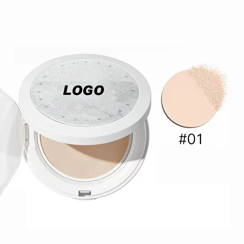 Custom Luxury Vitamin Face Matte Finish Make Up Foundation and Full Coverage Setting Cream to Pressed Powder