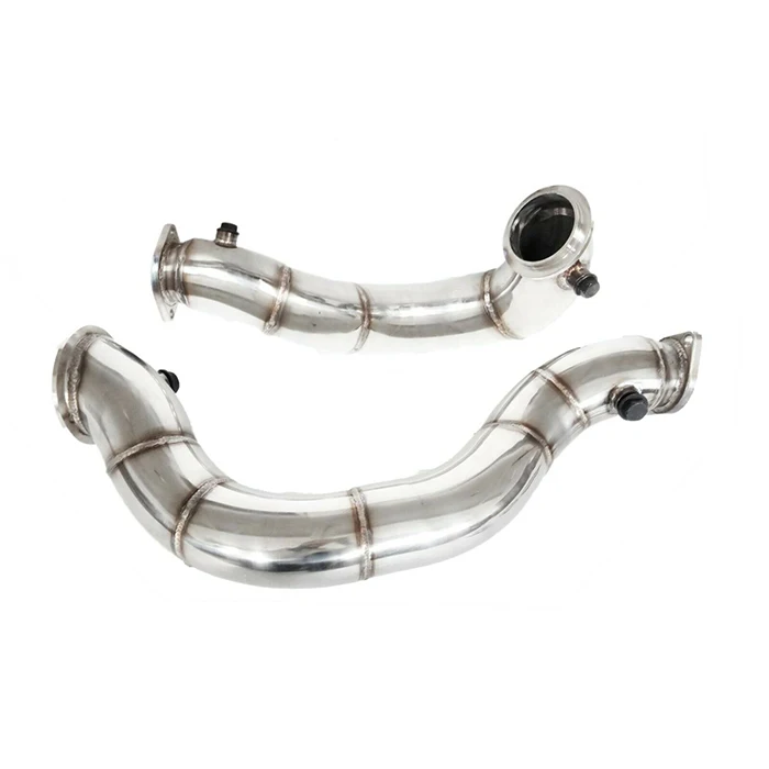 Downpipe 335Xi N54B30 AWD X-Drive E90 E91 E92 E93 Twin Turbo Exhaust for 304ss