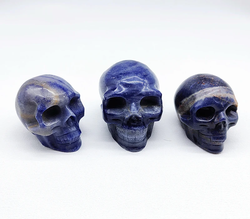 Factory Price Custom Many Materials Carving Skulls Crafts Crystal Crafts for Decoration High Quality Crystal Home Decoration 5kg