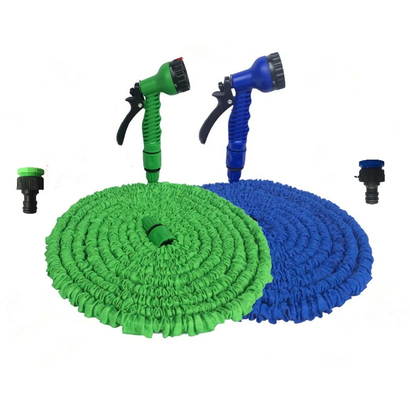 
7 Patterns Expandable Magic Watering Spray Gun Multifunctional Garden Hoses  (1600182235720)