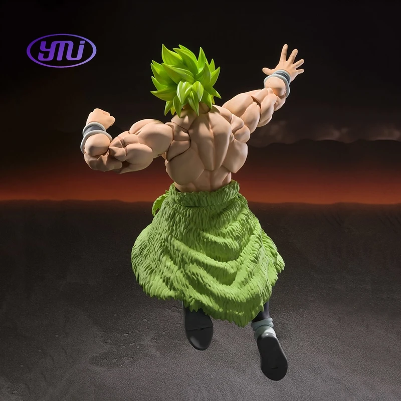 Мультяшная фигурка из мультфильма DBZ Broly Broli ПВХ