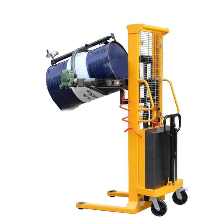 1 ton manual hand forklift pallet stacker jack truck