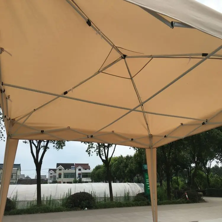 10FT x10FT Folding metal square tube gazebo with sidewalls or mosquito net