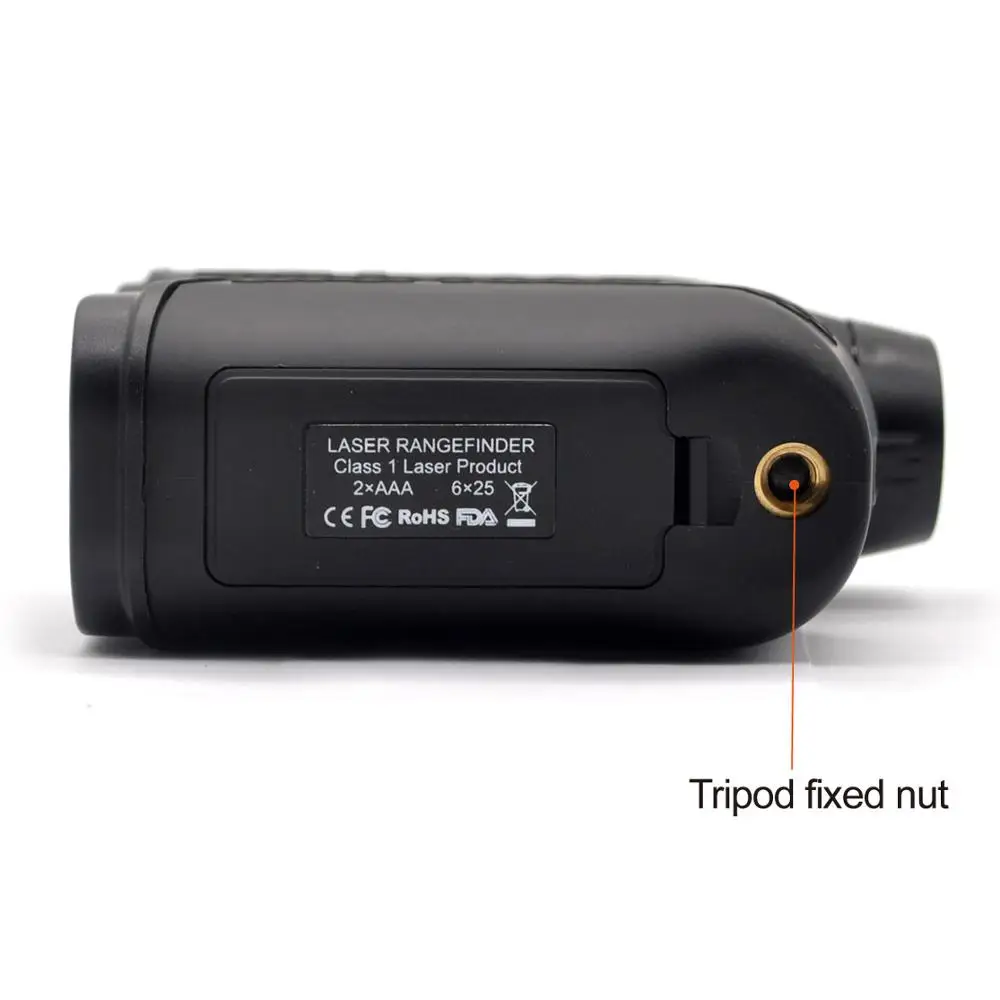 
Portable Golf Rangefinder 6x Maginification 600M 650 Yards Laser Range Finder scope with Flag Lock Foggy Mode rangefinder 