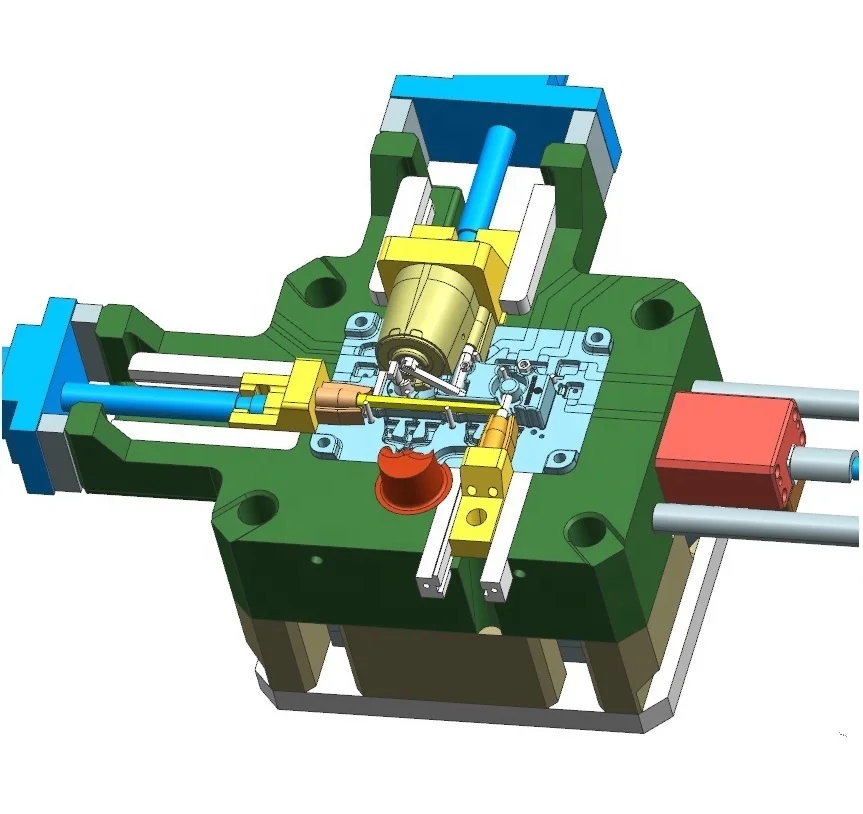 
High quality precision injection plastic mould zinc alloy die casting mould 