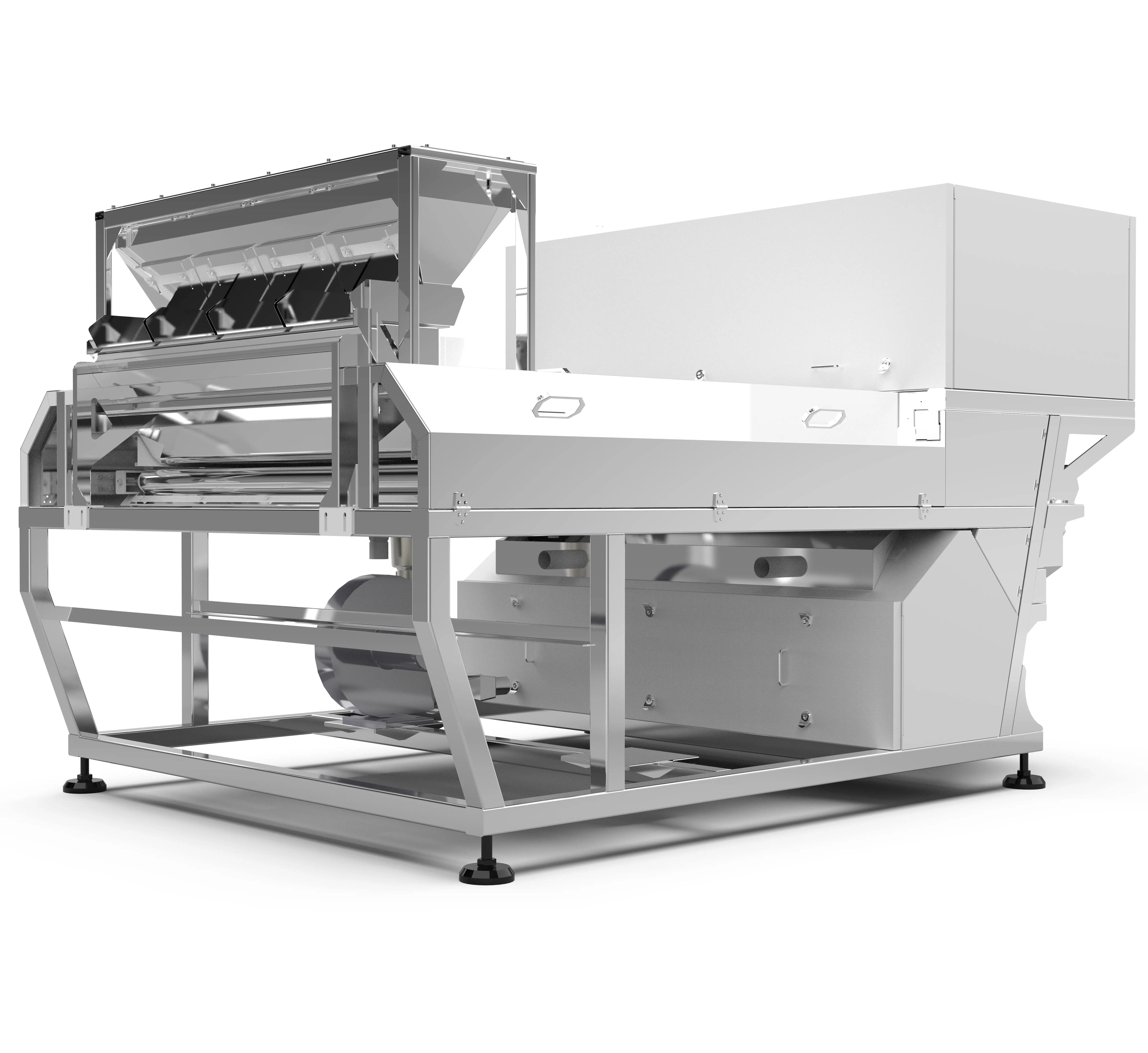 99.99% Purity Automatic Plastic Color Sorting Separating Machine Color Sorter For Separating PVC PET HDPE PP Flake