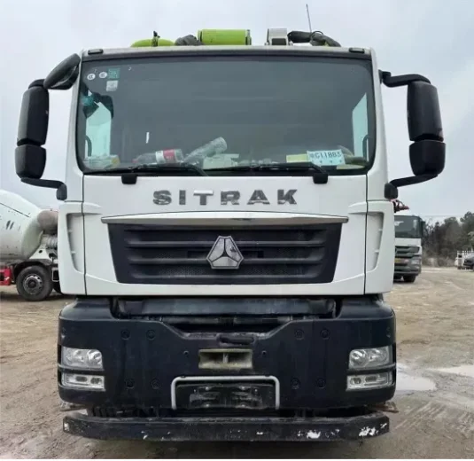 Zoomlion б/у бетононасос грузовик шасси Shandeka 49 м бетономешалка насос