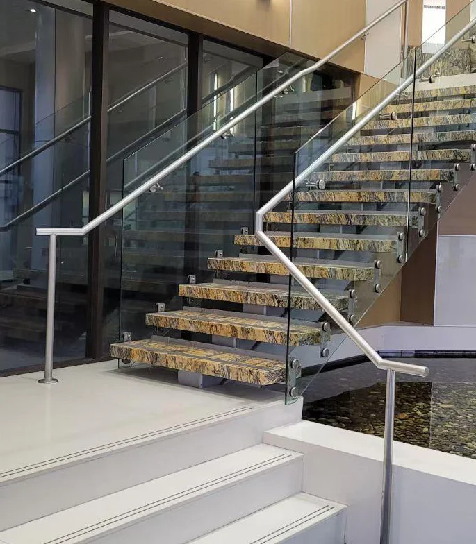 Stainless Steel Stair Cross Bar Railing Post Balustrade handrail stainless steel