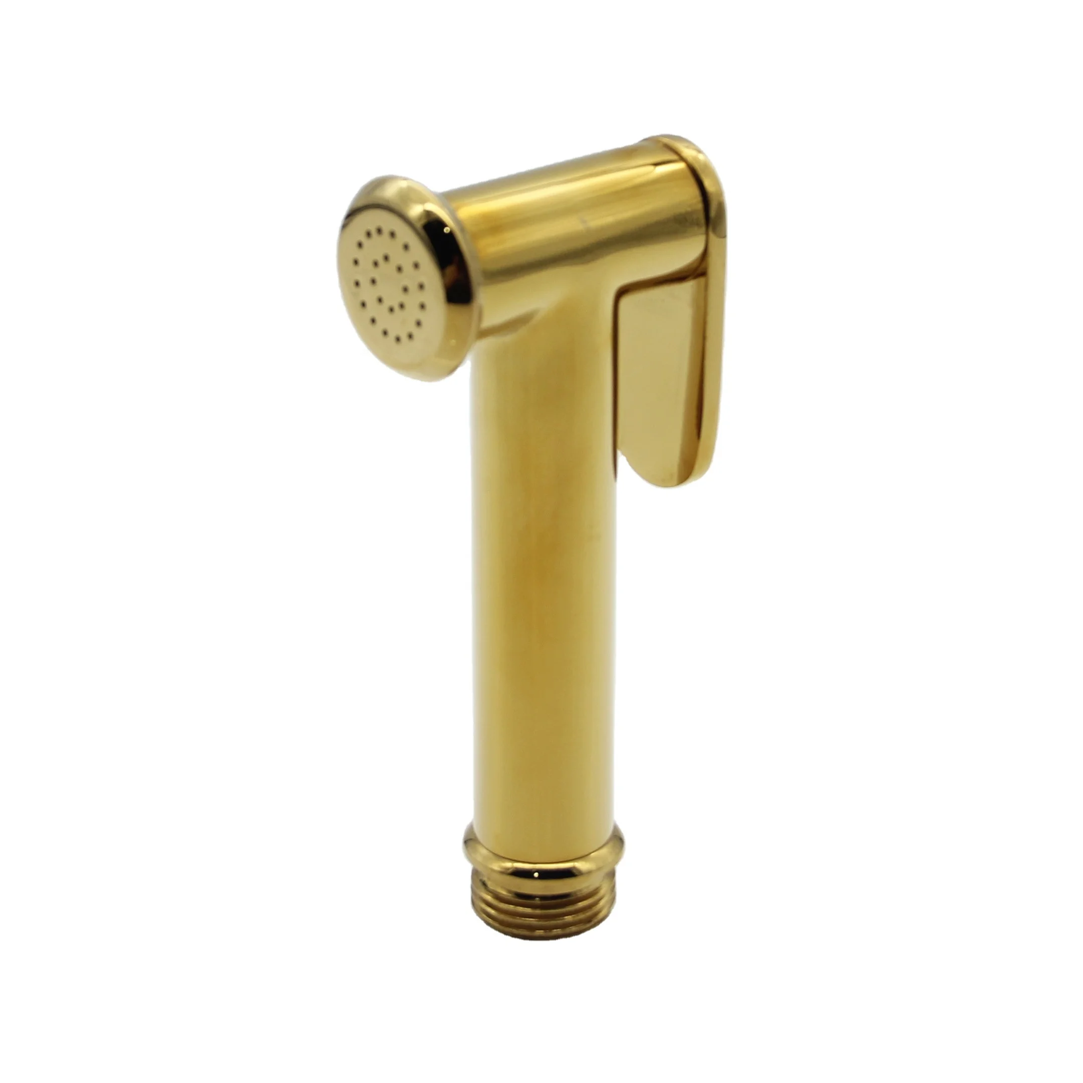 Bathroom BRASS toilet handheld Gold Bidet sprayer Shattaf set
