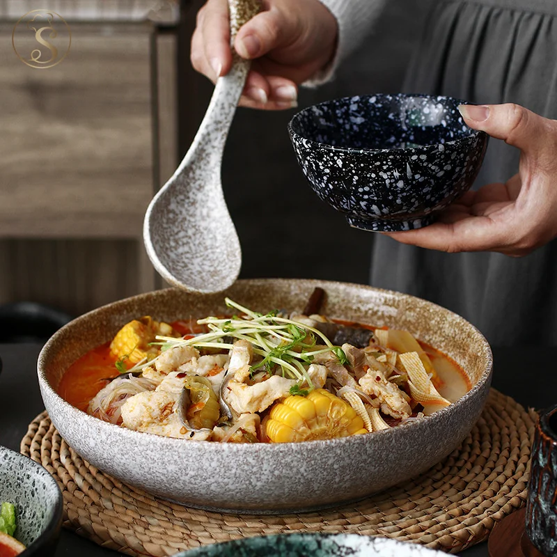 Креативная кухонная утварь, фруктовые закуски, десертные блюда, современные керамические салатники для итальянского ресторана