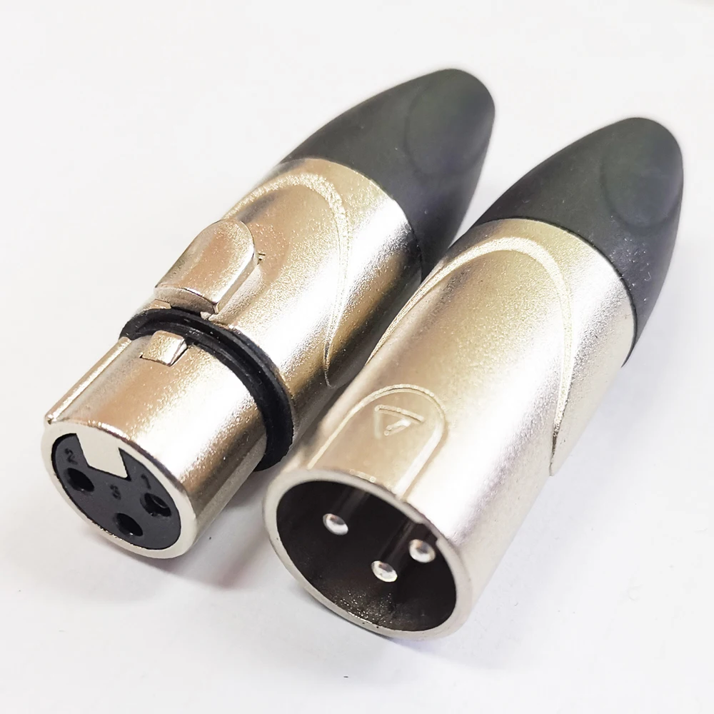  XLR Штекерный разъем и гнездовой для микрофона