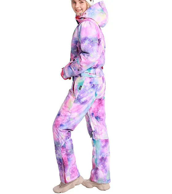 Лидер продаж, Женская Слитная лыжная куртка, куртка для сноуборда, Классический комбинезон