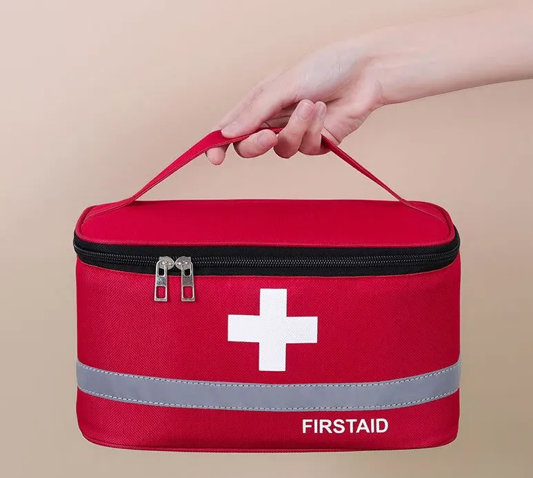 HR780 Oxford Medicine Bags For Outdoor Hiking Portable First Aid Kit Emergency Survival Bags Waterproof Portable Medical Bags