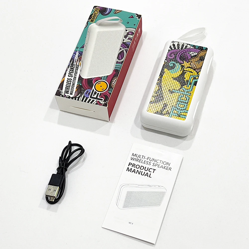 Factory Wholesale Customized OEM Long Battery Life Hifi Wireless Bluteeth Speaker Mini Hifi Bass Audio Amplifier Mini Speaker