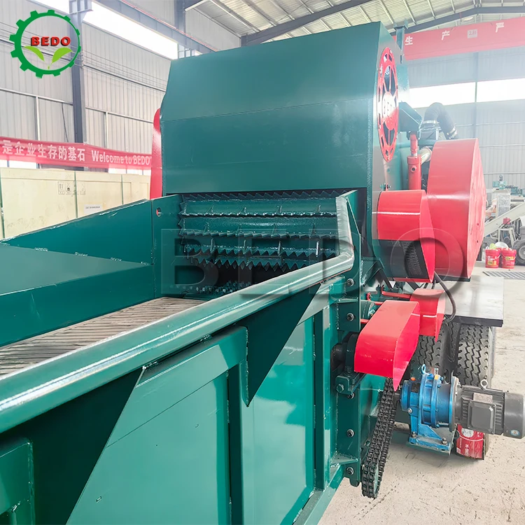 Diesel Heavy Duty Diesel Wood Chipper/Shredder Large Wood Chipper For Waste Furniture