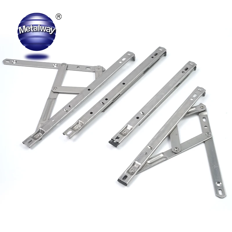 oem low price adjustable casement  aluminium window friction stay riction stays hinges for window