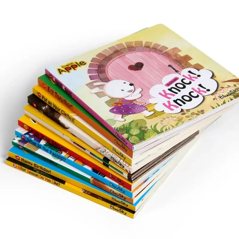 Высококачественная детская книга, распечатанная доска, принтеры, детская книга из плотной бумаги